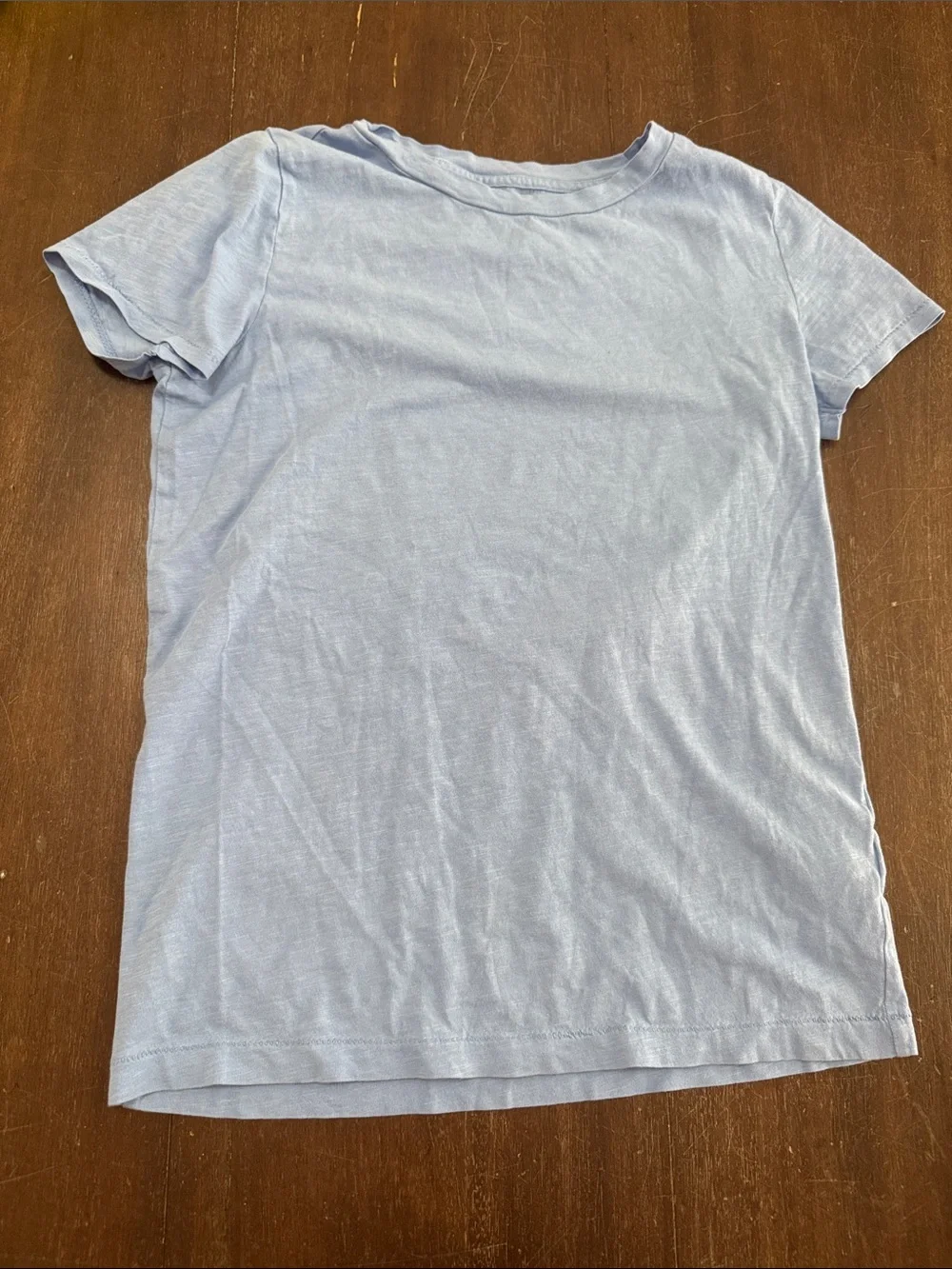 J. Crew Light Blue Short Sleeve Tee